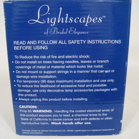 Lightscapes of Bridal Elegance Set 90 Clear Lights - Picture 4 of 4